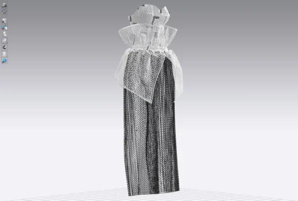 Womens black jumpsuit with an Arabic sadu print_Custom_View_17 جمبسوت أسود نسائي بطبعة السدو العربية