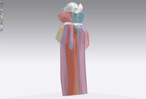 Womens black jumpsuit with an Arabic sadu print_Custom_View_23 جمبسوت أسود نسائي بطبعة السدو العربية