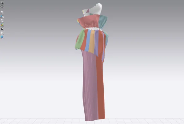 Womens black jumpsuit with an Arabic sadu print_Custom_View_25 جمبسوت أسود نسائي بطبعة السدو العربية