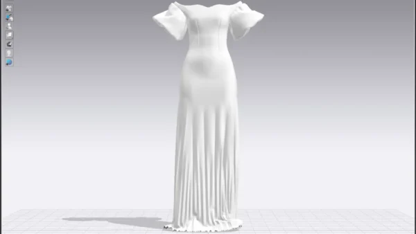 1 فستان سهرة أزرق سماوي