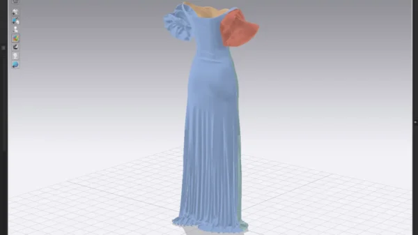 11 فستان سهرة أزرق سماوي