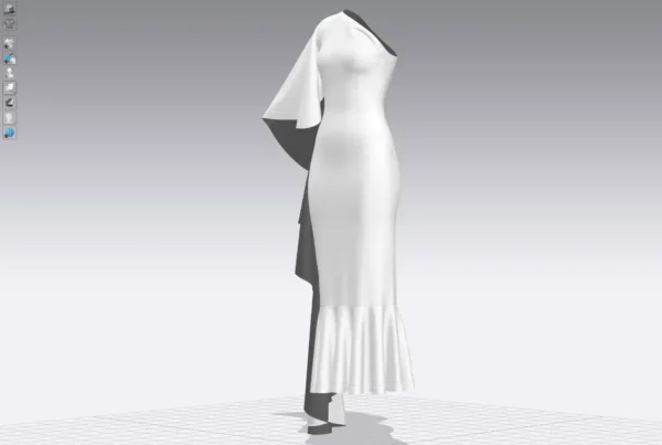 2 فستان أبيض مع ترتر نحاسي