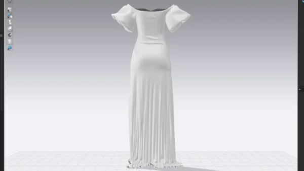 3 فستان سهرة أزرق سماوي