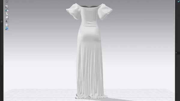 4 فستان سهرة أزرق سماوي