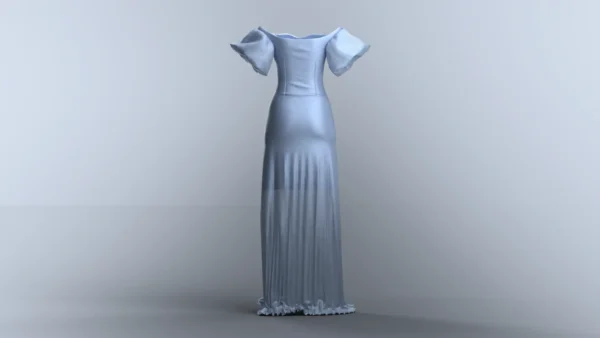 A_Custom_View_2 فستان سهرة أزرق سماوي