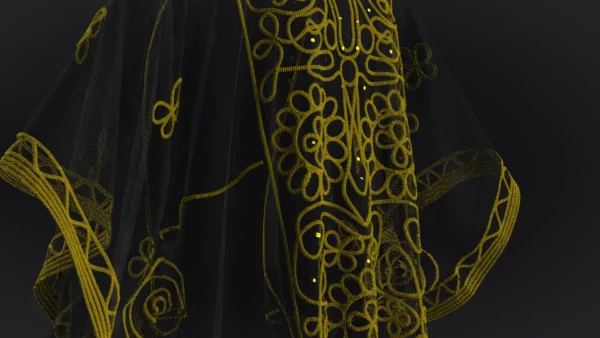 زي شعبي سعودي نجدي