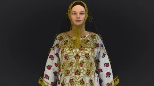 زي شعبي سعودي نجدي